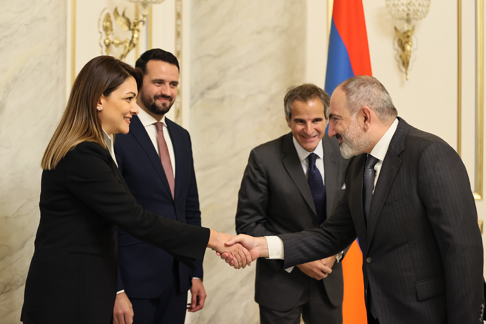 Վարչապետն ընդունել է ԱԷՄԳ գլխավոր տնօրեն Ռաֆայել Մարիանո Գրոսիին